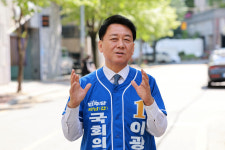 이광재 “당선 시 하남·경기·정부 연결…3·9호선 예산 딴다”