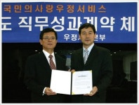 우정사업본부 직무성과계약 체결