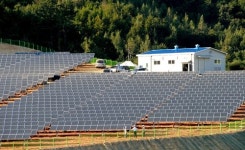 샤프전자, 경북 상주 1MW 태양광발전소 완공