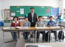 인피니트테크놀로지, 전남 신안 팔금초교와 자매결연