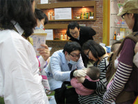 보령메디앙스, 베이비페어서 무료 구강검진