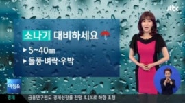 경기북부 우르릉 꽝 꽝…의정부 시간당 48㎜ 폭우 쏟아져