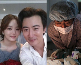 `한중커플` 채림·가오쯔치 부부, 결혼 3년 만에 아들 출산