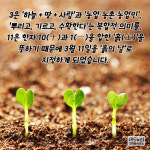 [카드뉴스] 3월 11일은 무슨 날?… 흙의 소중함을 아는 `흙의 날`
