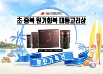 대동고려삼, 공식쇼핑몰 `더함몰` 여름맞이 기획전 실시
