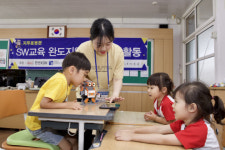 한전KDN, 완도지역서 산학관 협력 교육기부 활동