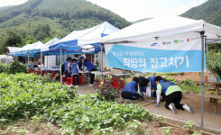 삼성물산, 강릉서 저소득가정 ‘희망의 집 고치기’ 봉사활동