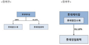 롯데케미칼, 롯데첨단소재 합병…신동빈 화학 사업 재편 완료