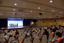 [포토]`머슬마니아 선수들 보자` 한자리 모인 소아암 환우들