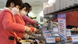 구내식당 잔반량 줄었어요 CJ프레시웨이 롯데월드