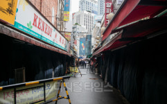 [포토] 한적한 남대문시장 상가 거리