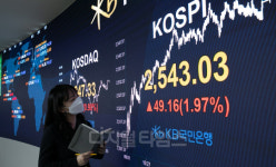 [포토] 코스피, 외국인 매수에 2,540선 돌파
