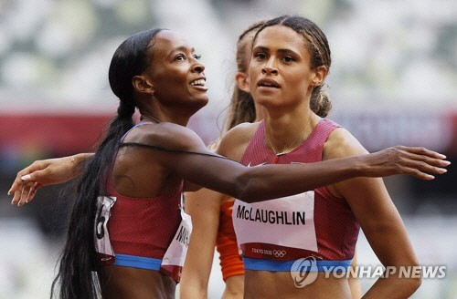시드니 매클로플린, 2024 파리 올림픽 여자 400m 허들서 세계 신기록 달성하며 2연패