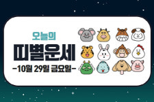 오늘의 운세 및 띠별 운세(10월 29일)
