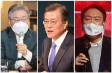 文대통령·민주당, 지지율 ‘동반 하락’…이재명 vs 윤석열 ‘불꽃 튀는 초접전’