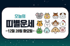 오늘의 운세 및 띠별 운세(12월 28일)