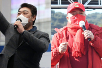 ‘구마적’ 이원종-‘호랑나비’ 김흥국, 이재명·윤석열 지원사격…공개 지지 선언한 이유