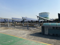 도심 자투리땅 태양광, 온실가스 400t 줄였다