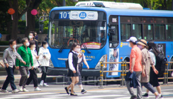[포토] 26일로 예고된 서울 시내버스 총파업