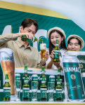 [포토] `대한민국을 더 부드럽게` 오비맥주 한맥 리뉴얼 출시