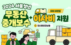 서울시, 청년 6000명 중개보수비·이사비 40만원 지원