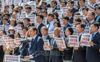 [포토] `채상병특검법` 재의 요구 규탄하는 조국 대표