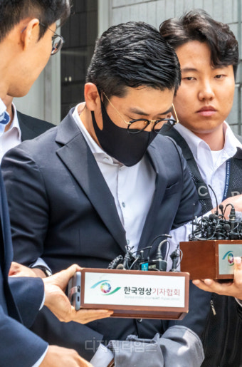[포토] 영장 심사 마친 이광득 대표