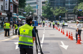 [포토] 국과수, 시청역 역주행 사고 현장조사