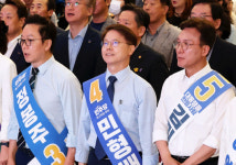 `호남정치 위기론`에 지옥 탈출한 민형배·한준호…이재명 한마디에 1위 한 김민석