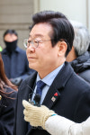 [포토] 법정 향하는 이재명 대표