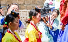 [포토] 성년의 날 앞두고 전통 성년례 재현행사