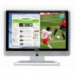 가격 내린 대형 LCD 모니터 TV도 꿀꺽