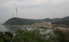 영흥도 풍력발전 실증단지 1단계 준공