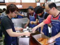 굿센테크날러지, 무료급식봉사로 이웃사랑 실천