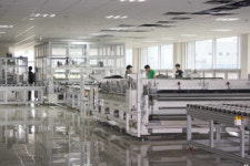 미리넷, 태양광 모듈 공장 준공