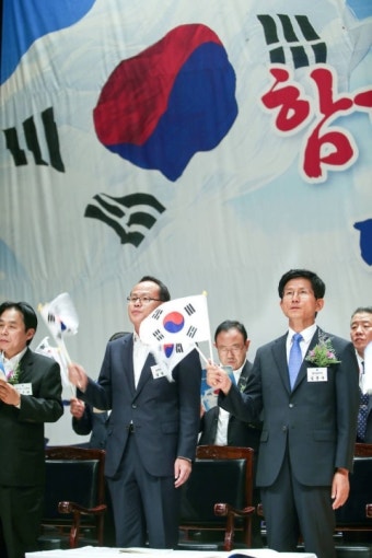 김문수 경기도지사 광복절 경축행사 참석