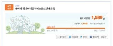 네이버 워너비, 다음 창업자도 폐지 반대?