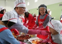 위니아만도, 딤채·프라우드와 함께 하는 사랑나눔 김장행사