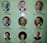 교원 빨간펜 제공 대통령 사진 담은 브로마이드에 노무현만 누락?