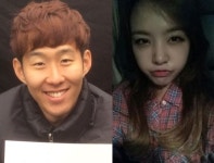손흥민-걸스데이 민아 열애 공식인정, 손흥민 차 '아우디 r8'타고 데이트 '어머'