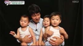 송일국, 삼둥이 중 만세가 가장 예능감 있어 이목 집중