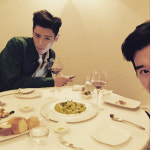 인기가요 빅뱅, 탑 6관왕 달성 후 고급 레스토랑에서 와인으로 자축? 식사 맛있게들 고급