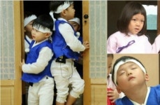 슈퍼맨이 돌아왔다, 삼둥이 만세 하늘 천 따지 검을 현 누룽지 왕 폭소