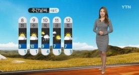 이번주 전국 날씨정보, 대체로 맑고 포근한 날씨 이어져...목-금요일 비 예정