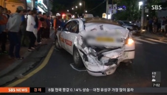 청주 택시 음주사고 발생, 만취 운전기사는 중상 애꿎은 승객은 사망...‘도대체 왜’