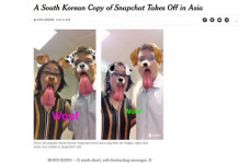`한국판 스냅챗`, 스노우 아시아권 인기
