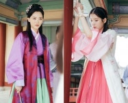 월화드라마 ‘달의연인’ 아이유, 강한나에 두발 꽁꽁 묶여 당황 ‘긴장감↑’