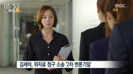 배우 김세아, 혼인파탄 원인제공 혐의 위자료 청구 소송 피소 2차 변론기일