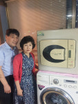 LG전자, 20여년 전 생산한 금성사 건조기 기증 받아