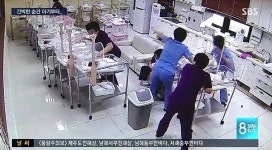 포항 산후조리원, 직원들 신생아 온몸으로 감싸 감동의 물결